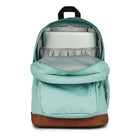 JanSport - Sac À Dos Étudiant Cool - Sage Délavé-Détails du dessous et des garnitures en cuir PU