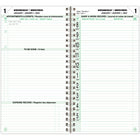 Day-Timer - Recharge datee à reliure spirale 2025 2 pages/jour de pochette - 6 1/2 po H x 3 1/2 po l - bilingue-12 mois : janvier 2025 à decembre 2025