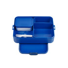Mepal - Boîte à déjeuner Grand 25.5x17x6.5cm/10x7x2.5"  Bleu Vif-Va au lave-vaisselle