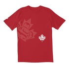 Oscardo - T-shirt jeunesse (S) avec motif artistique autochtone Standing Together de Curtis Wilson-Motifs d’art autochtones authentiques créés par des artistes des Premières Nations, inuits et métis de partout au Canada, mettant en valeur une expression culturelle riche et significative