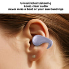 MyBat - Écouteurs Open-Ear echelon Echo - Violet-Musique & appels sans fil - Écoute et appels en mode mains-libres