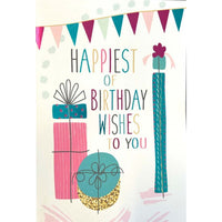 Rosedale - Cartes de souhaits Fête Générale 5-1/2 po x 8 po / Enveloppes - paquet de 12-Cartes de souhaits qualité boutique
