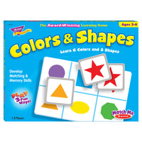 TREND - Jeux de correspondance de couleurs et de formes-Apprenez les couleurs et les formes avec des échantillons de couleurs et des photos d'objets réels.