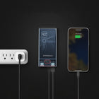 Banque d'alimentation portable transparente 20000 mAh USB-C à port unique de 20W et double port USB-A de 18W d'HyperGear-Batterie d'une capacité de 20 000 mAh