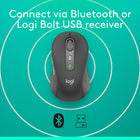 Logitech Signature - M750 L Souris sans fil Grande Taille - Pour Mains Larges - Graphite -Autonomie de 24 mois: fonctionne jusqu'à 2 ans avec la seule pile AA fournie avec votre souris multidispositif**