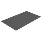 Edgewood - Airsoft Plus Craquelé Tapis Anti-Fatigue Léger - 3 pi l x 10 pi L x 5/8 po P - Gris-Pour Usage Léger