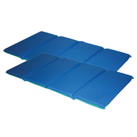 PeerlessMD – Matelas de repos Day Dreamer - bleu/bleu sarcelle - Paquet de 2-Taille : 24 x 48 x 1 (po)