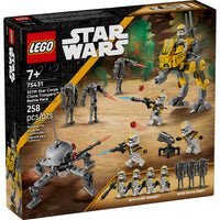 LEGO - Star Wars 327th Star Corps Clone Troopers Battle Pack-Ensemble de combat LEGO Star Wars™ - Les enfants peuvent construire leur propre peloton de soldats clones du 327e corps d’armée stellaire et rejouer les batailles de Star Wars : La Revanche des Sith™ contre les super droïdes de combat