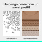 Logitech - Wave Keys clavier ergonomique sans fil, repose-poignets rembourré - Blanc-9
