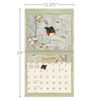 Lang - 2026 Oiseaux Dans Le Jardin Calendrier Mural Deluxe Mensuel - 30,5 cm l x 30,5 cm H - Anglais-Convient aux cadres et crochets muraux LANG
