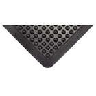 Edgewood - Tapis à Bulles Anti-Fatigue Léger Avec Formes de Dôme - 3 pi l x 4 pi L x 5/8 po P - Noir-Parfait pour les postes de travail, les entrepôts, les lignes d'assemblage et les opérations de machines
