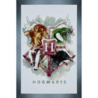 Hogwartz Logo impression - Impression encadree - 30" x 39"-Impression d'art de haute qualité avec passe-partout et encadrement professionnel