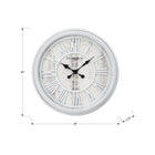 Monarch Specialties - Horloge - 20 po Rond - Horloge Murale - Gris - Transitionnel-Pour un usage à l'intérieur uniquement, cette horloge analogique fonctionne avec un mouvement à quartz moderne pour une mesure précise de l'heure
