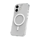 TUFF8 - Étui Mag Clear iPhone 17-Design cristallin : montre le téléphone tel qu’il est, avec une visibilité complète