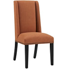 Modway - Baron Tissu Chaise à manger - Orange-Fauteuil d’appoint moderne élégant