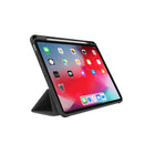 LOGiiX Cabrio+ pour iPad 11/10,9 pouces 10e génération (2022) - Noir-Dos transparent en polycarbonate noir