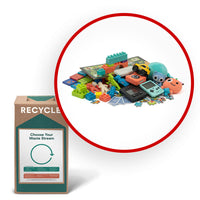 TerraCycle - Jouets - Zero Waste Box - 10 x 10 x 18 - Petite-Veuillez nous envoyer tout objet utilisé pour jouer, y compris les jouets électroniques.