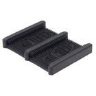 Edgewood - Grattoir à Bottes Montable, Intérieur/Extérieur, Pour Usage Moyen - 12,6 po l x 15,4 po L - Noir-Intérieur/extérieur