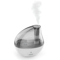 Pure Enrichment - MistAire Silver Brume fraîche ultrasonique Hum-2 réglages de brume : atténuez silencieusement l'air sec avec une brume fraîche ultrasonique silencieuse sur le réglage haut ou bas