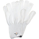 Zenith Safety - Doublure de gant thermique - Blanc - Taille Grand - Paquet de 12 -Peut être utilisée seule ou comme sous gant