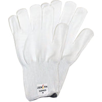 Zenith Safety - Doublure de gant thermique - Blanc - Taille Grand - Paquet de 12 -Peut être utilisée seule ou comme sous gant