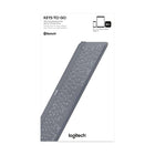 Logitech - Clavier Keys-To-Go Bluetooth pour iPhone, iPad et Apple TV- Pierre-Dimensions: 0.24"H x 9.53"W x 5.39"D