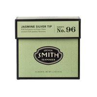 Steven Smith Teamaker - Thé vert Jasmine silver tip - 6 x 15 sachet-Notes de dégustation : Jasmin, verts à la vapeur, cassonade