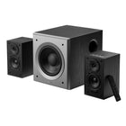 Edifier - M601DB Haut-parleur Bluetooth multimédia avec caisson de basses sans fil - Noir-Les boîtiers en bois peuvent aider à minimiser la résonance acoustique et offrir une apparence propre avec une longue durée de vie