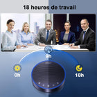 EMEET - Haut-parleur USB/Bluetooth alimenté par batterie OfficeCore M3-Certifié Zoom, prix Red Dot 2022, prix IF Design 2023, prix Good Design européen
