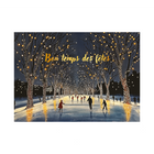 Pierre Belvédère - Cartes Temps des Fêtes-Lumières d'Hiver - 6 x 4,5 po - boîte de 20 et enveloppes - Français - paquet de 20-Cartes et enveloppes de haute qualité pour la saison des fêtes