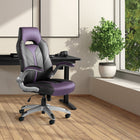 DESIGNlab By OSP - Chaise de jeu Orion - Accents violets-Support lombaire intégré