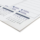 Blueline - 2026 Calendrier sous-main mensuel Net Zero Carbon - 22 po x 17 po - Bilingue-Support de carton renforcé et coins renforcés