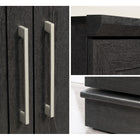 Sauder - Meuble de rangement HomePlus - Chêne corbeau-Service de confiance sauder : Pour toute question sur le produit ou l'assemblage, nous sommes là pour vous aider