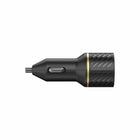 Otterbox - Chargeur de Voiture Double à Charge Rapide USB-C et USB-A - Noir-Son design compact et intelligent libère de l'espace pour tout ce qui s'accumule dans votre voiture