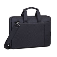 Rivacase - Central sacoche pour ordinateurs portables 15,6 po, noir -Sacoche pour ordinateur portable jusqu'à 15,6 pouces