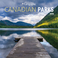 Wyman Publishing - 2026 Parcs Par Canadian Geographic Officiel Calendrier mural Suspendu Mensuel - 30,5 cm l x 61 cm H - Anglais-Photographie - Chaque mois, découvrez de superbes photographies ou œuvres d'art en couleur
