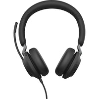 Jabra - Evolve2 40 SE MS Casque stéréo-Conception de l'écouteur : casque stéréo supra-auriculaire