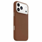 OtterBox - Étui Symmetry Cactus Leather MagSafe avec Contrôle de la Caméra pour iPhone 17 Pro Max - Selle Dessert Brun-Fabriqué avec un substitut de cuir à base de cactus éthique, beau et durable par Desserto