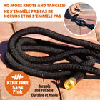 Big Boss - Tuyau d’arrosage extensible XHose Pro - Robuste et flexible - 125 pi-Résistant aux intempéries - le tuyau Xhose a été conçu pour résister à des conditions extrêmes - des températures inférieures à zéro, le tuyau peut être congelé dans un bloc de glace - jusqu’à - être laissé au soleil pendant des jours - et tout le reste garantissant de nombreuses années d’utilisation fiable