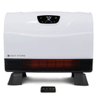 Heat Storm - Radiateur infrarouge tactile Phoenix 1500 W à montage au sol ou au mur-Le radiateur infrarouge de 1500 watts a le pouvoir de chauffer une petite pièce ou un bureau avec sa puissance thermique de 5200 BTU
