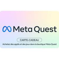META Quest - Carte-cadeau de 30 $ [Code Electronique]-Choisissez le montant que vous voulez envoyer, le solde prépayé est instantanément prêt à l’emploi et n’expire jamais.