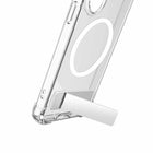 Blu Element - Étui Dropzone Rugged avec béquille avec aimants pour Samsung Galaxy S26, Transparent-Bords surélevés pour protéger l'appareil photo et l'écran