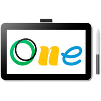 Wacom - One 12 (version 2023) Tablette à dessin avec écran à stylet 11,6 po - Blanc-Tout nouvel écran fin et léger avec beaucoup d'espace pour jouer