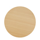 Manhattan Comfort - Ensemble de 2 tables basses et d’appoint Layla modernes - Chêne naturel-35,4 po L x 35,4 po l x 21,9 po H