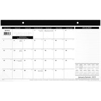 AT-A-GLANCE - Sous-main mensuel 2025 - 10 7/8 po H x 17 3/4 po l - bilingue-Format des pages : 10 7/8 po H x 17 3/4 po l