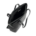 Nicci - Grand sac fourre-tout avec poche fendue - Noir-Poche avant fendue sur le bord supérieur du sac