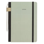 Gry Mattr - Cahier de notes contrastant avec stylo - vert-5.7" W x 8.26" H