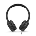 JBL - Casque d'écoute filaire supra-auriculaire Tune 500,  noir-Muni du son JBL Pure Bass, de haut-parleurs JBL 32 mm et d'une télécommande universelle à une touche qui est compatible avec la plupart des téléphones intelligents