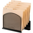 Merangue - Trieur de lettres  - Noir-Letter Sorter offre des solutions de rangement et d'organisation pratiques et pratiques qui s'adaptent à votre espace