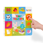 Battat - livre audio interactif-Appuyer et apprendre : Les images faciles à presser prononcent chaque mot à voix haute